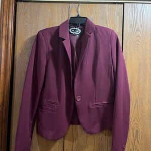 Ambiance Deep Purple Blazer